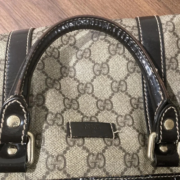 Authentic Gucci Joy Boston Top Handle Brown Bag - Picture 8 of 16
